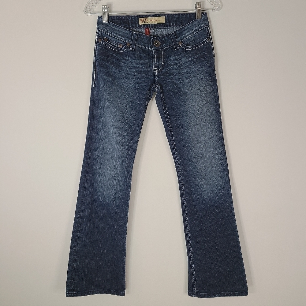 Buckle BKE Denim Woman's Stella Boot Low Rise Jeans Size 25, Like Size 24